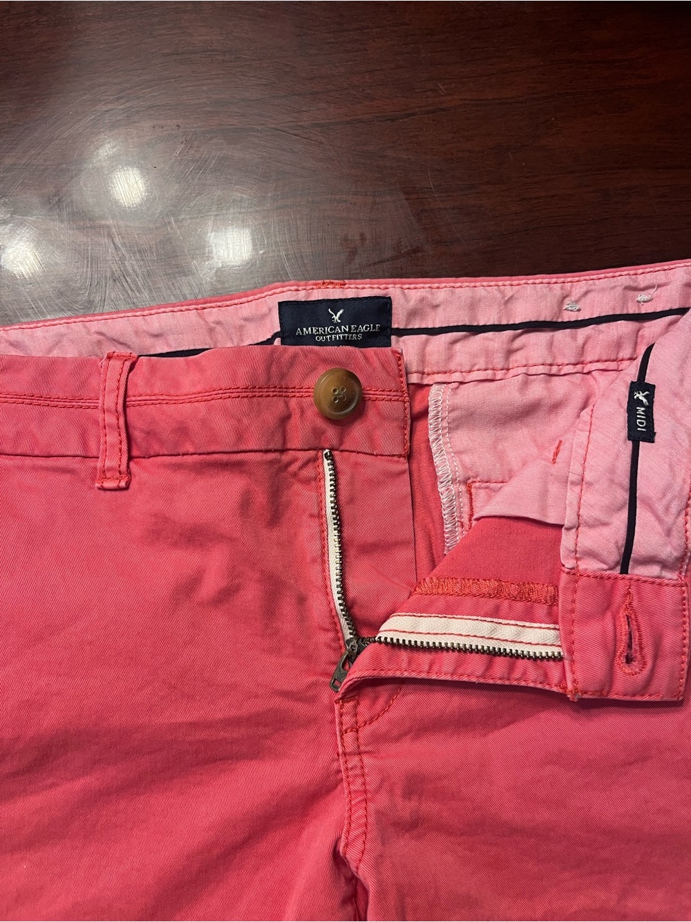 American Eagle Pink Women's Casual Shorts Y2K